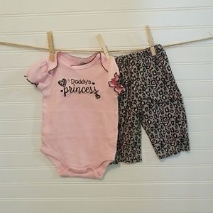 Daddy's Princess👑 Set- 3-6M